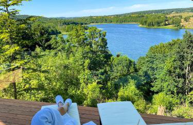 Zloty, a Skromny - ogrodzony domek z jacuzzi i widokiem na jezioro - Foto 66