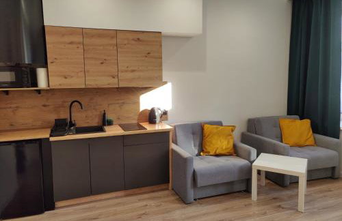 Noclegi Duet House Green Harmony Studio wejście na kod CENTRUM Ptak, Orientarium, Mandoria, Fala, Centrum Zdrowia Matki Polki, bezpłatny parking, klimatyzacja - Foto 14