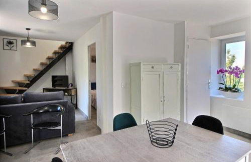 Apt type 3 en Duplex sur EVIAN les Bains vue lac - Foto 6