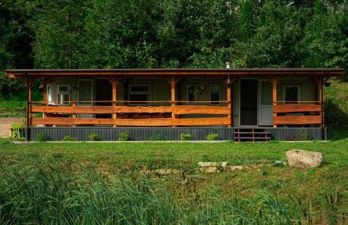 Domek na Mazurach nad stawem z jacuzzi - Photo 4