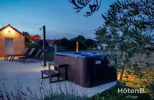 "Les Lièvres" House Air-conditioned Relaxation Oasis with Pool & Jacuzzi - Foto 63