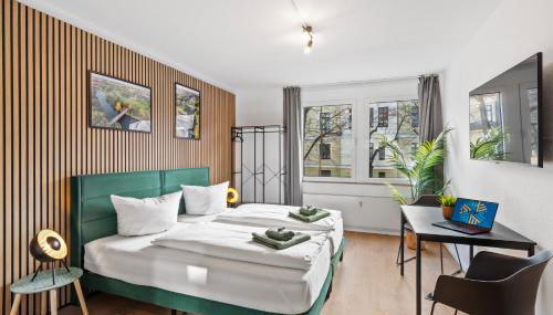 Premium Quartier One - Ideal für Familien & Teams, 5 Zimmer, 2 Parkplätze - Foto 3, towels