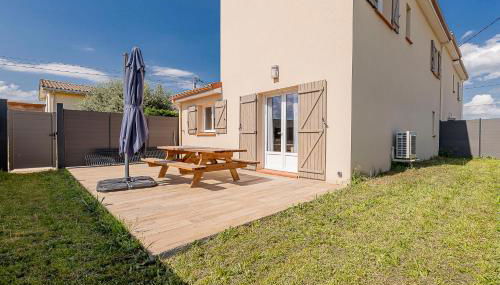 Belle maison climatisée - MEET - Aeroscopia - TRAMWAY - Photo 2, Garden