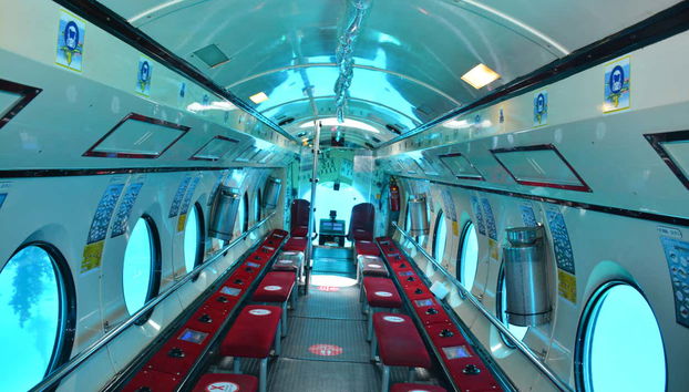 Interior del submarino