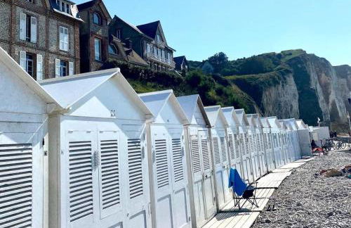 Maison familiale Plage des Petites Dalles à pied Jardin - Foto 24