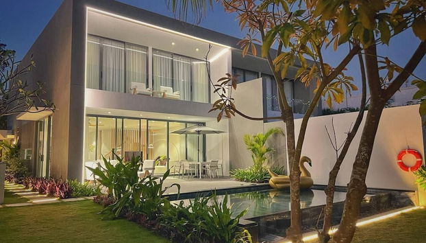 Facciata della struttura