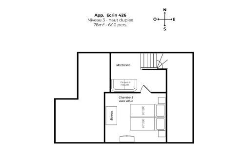 Appartement Ecrin 426 - Foto 46