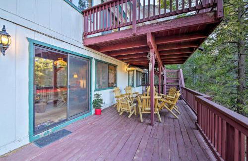 Spacious Lake Arrowhead Home with 2 Decks and Views - Foto 24