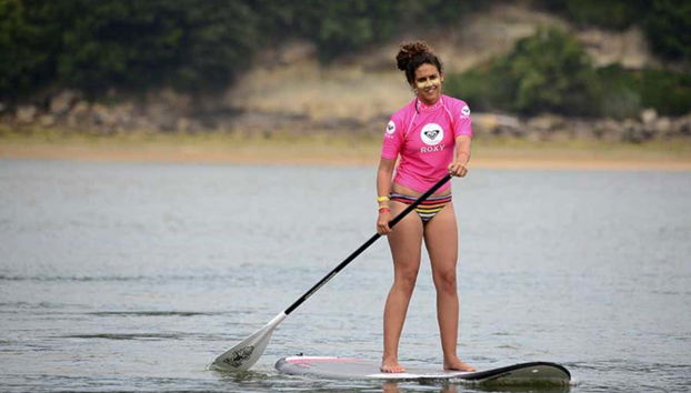 Paddle surf em Somo