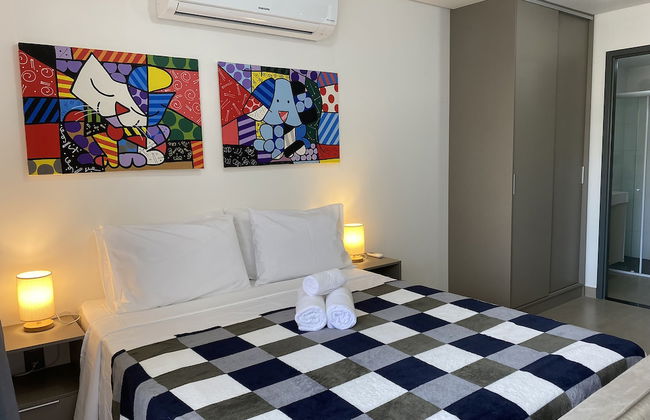 Bela Hospedagem - Lindo flat no Box 150 - Foto 2