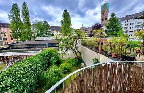 Pempelfort, zentral, Balkon, zu Fuß zur Kö & Stadt, Netflix - Foto 20