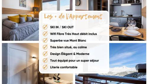 Appartement Arc 2000 Rénové 5 personnes Paradiski - Foto 3