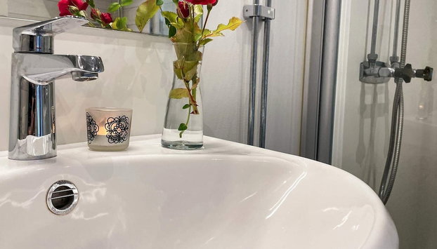 4 Person Holiday Home in Figeholm - Foto 2, Baño