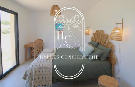 Villa moderne Giens proche plage piscine climatisation Wifi By HC - Foto 17