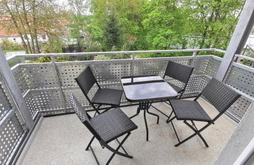 BohnApartments - Stadtblick Zechenhaus - Balkon - Parkplatz - WLAN - sehr ruhig - barrierearm - Foto 5