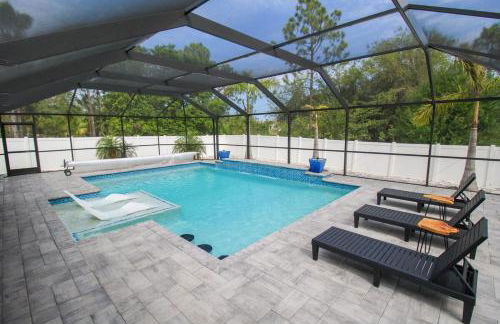 Chic 3 BR Private Pool Home in Lehigh Acres - Foto 53