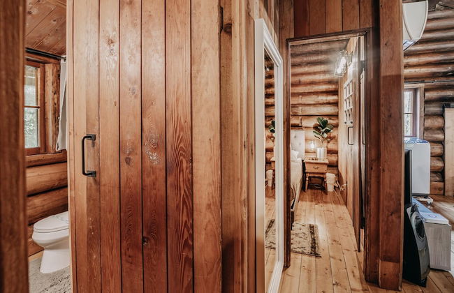 76GS - Genuine Log Cabin - WI-FI - Pets Ok - Sleeps 4 - Foto 32