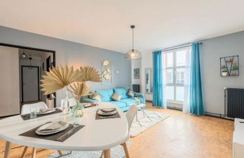 Grand T2 à 8mn de Lille et Stadium Terrasse et parking privé - Foto 7