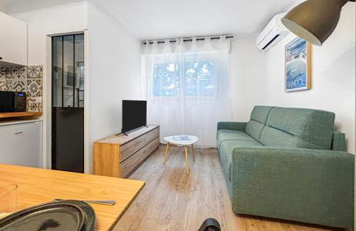 Studio rénové avec parking privé et plage - Foto 6