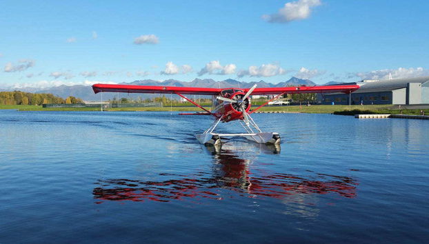Seaplane on Lake Hood