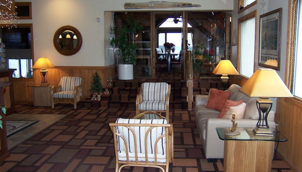 Zona de estar del vestíbulo