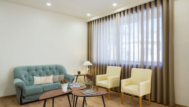 Zona de estar del vestíbulo