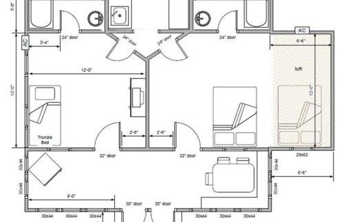 Cottage 8-9 - Stand Alone 2 Bedroom 2 Bath Private Courtyard Pet Friendly with Fee - Photo 11