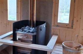 Little Getaway in the Highlands, private sauna and stargazing geodome - Foto 6