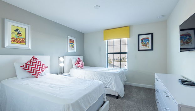 8957sid-the Retreat At Championsgate 4 Bedroom Townhouse by RedAwning - Foto 5, Habitación