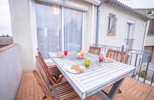 Terrasse et parking a 500m de la Cite AR - Foto 7