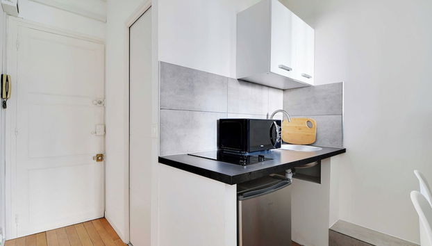 Authentic Studio - 2P - Plaine-monceau - Foto 3, Cocina privada