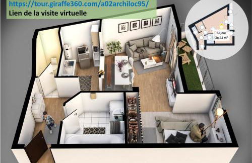 l'Aigle Royal de Paris, Gare, parking et terrasse - Foto 4