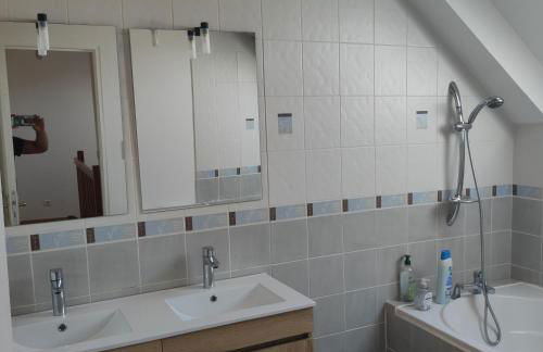 Brocéliande calme breton, spa, wifi, amazon-disney tv, 4 lits, Freebox revolution,draps, café, thé - Foto 7