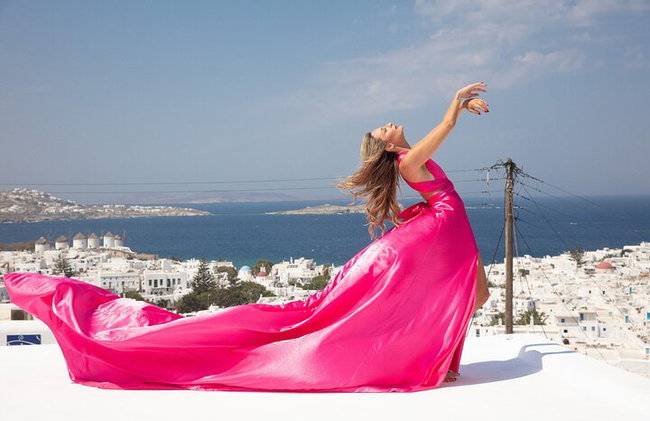 Mykonos Flying Dress High End Professional Photographer - Photo 10