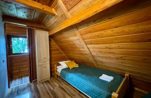 Drewniany zakątek - domek z sauną i balią - Foto 14