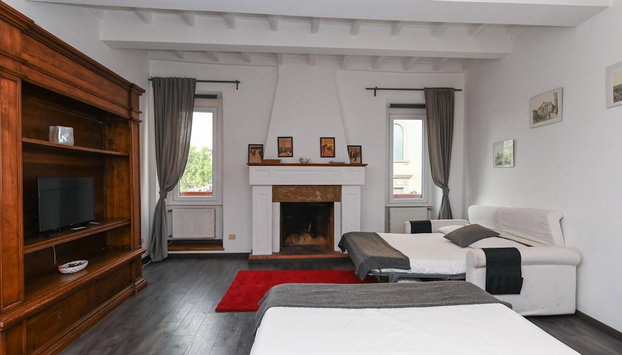 Gorgeous Trastevere Loft On The River - Foto 2, Habitación