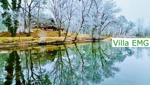 Luxus Ferienhaus Villa EMG München in Moosburg mit Pool, SPA, Kamin, Wald, See für Familien Gruppen bis 24 Personen - Foto 3