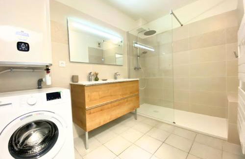 La Palmeraie T2, terrasse, clim, pkg, centre ville - Foto 11