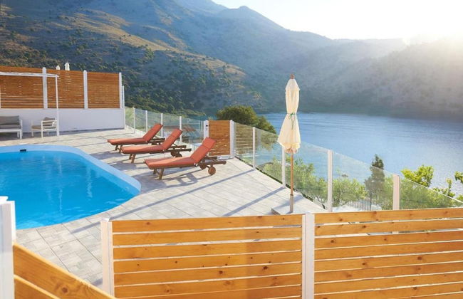 Stunning Lake Kournas Retreat 2 New Private Pool - Photo 37