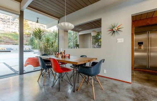 Eichler Mid Century Modern Designer Pool/Jacuzzi - Foto 41