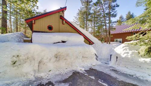 6 Mi to Sugar Bowl Resort Soda Springs Cabin! - Foto 3