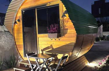 Cabana barril charmosa com hidro - Foto 14