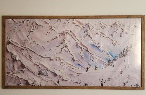 La Marmotte- Charme montagnard en centre ville et station à proximité - Foto 5