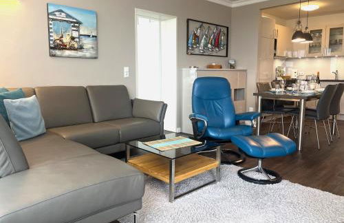 Skriien Mö TOP-Fewo 4 Sterne 5 Min zum Strand Balkon 2 SZ TG Zentrum - Foto 14