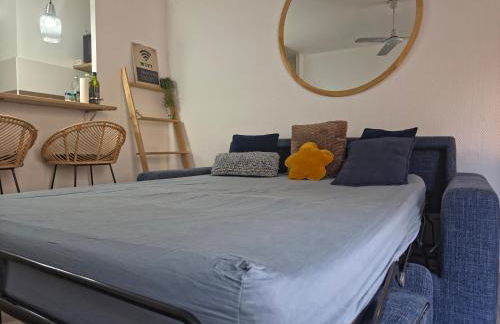 L'Escapade-Vélodrome-La Timone-Parking-Balcon-Wifi-Netflix-Urban NestConciergerie - Foto 14