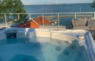 Apartament Masuria Sky w Nautica Resort z widokiem na jezioro Niegocin - Foto 16