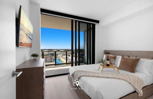 Chic 2BR Apartment Gym & Balcony Views - Foto 9