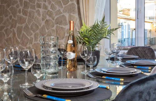 PENTHOUSE Loft 5MIN PALAIS DES FESTIVALS AND BEACH terrace view on castle - Photo 9