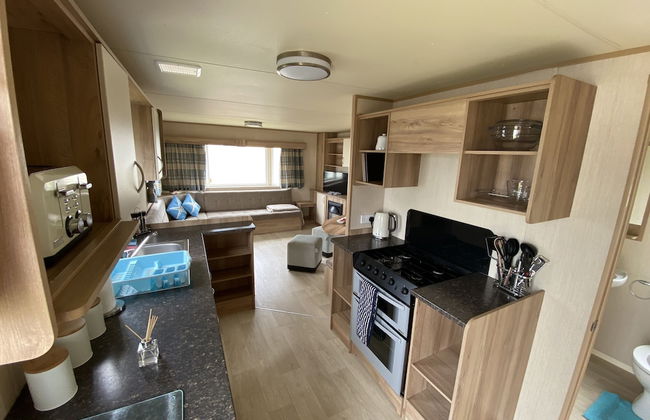 3 Bed 8 Berth Caravan in California Cliffs - D53 - Foto 14