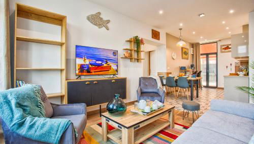 VILLA 139 LA VAGUE - FRONT DE MER - appartement contemporain et terrasse sur cour - 2 à 6 personnes - Rez-de-chaussée - Photo 3